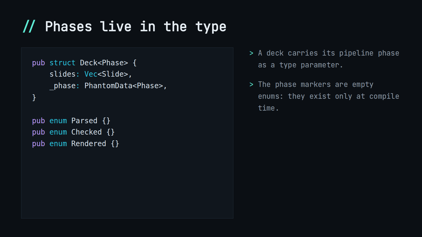 Code Walkthrough deck screenshot